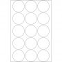 Etykiety samoprzylepne Herma okrągłe kropki 32mm białe - 3